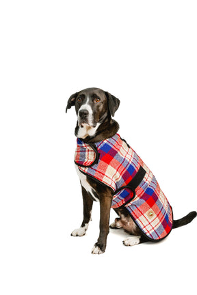 Chilly Dog - Dog Blanket Coat Red Field