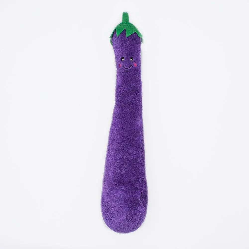 ZippyPaws - Jigglerz Eggplant Plush