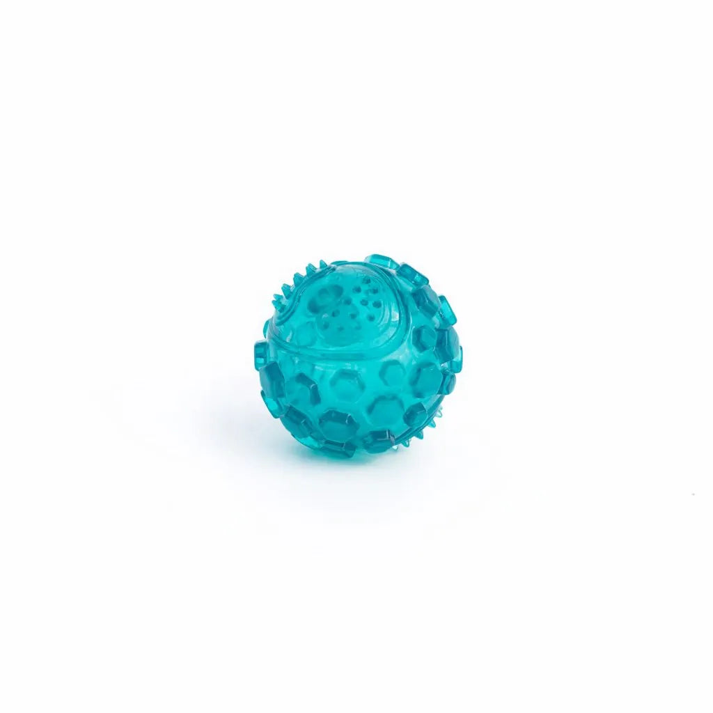 ZippyPaws - Squeaker Ball Teal Dog Toy