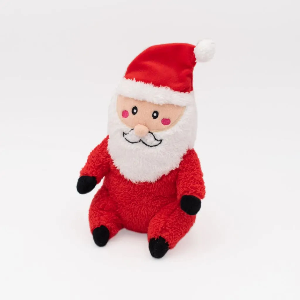 ZippyPaws - Holiday Cheeky Chumz Santa Dog Toy