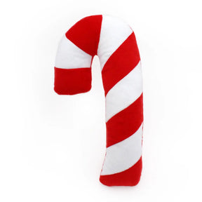 ZippyPaws - Holiday Jigglerz Candy Cane Dog Toy