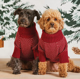 Dog Sweater Heart Stitch