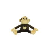 Mighty Jr Safari Monkey Plush Squeaky Dog Toy