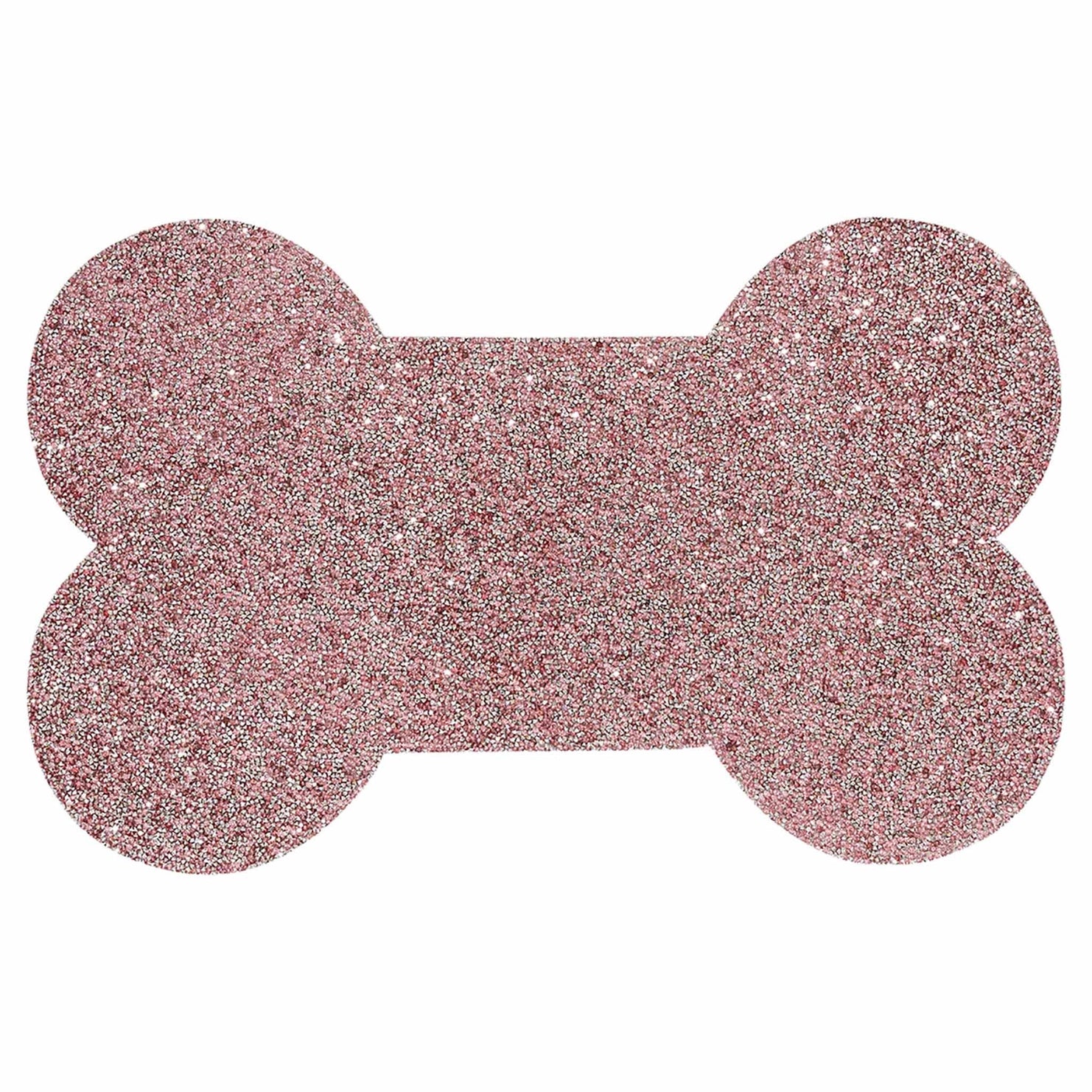 Placemat Dog Bone Multifaceted Rhinestones