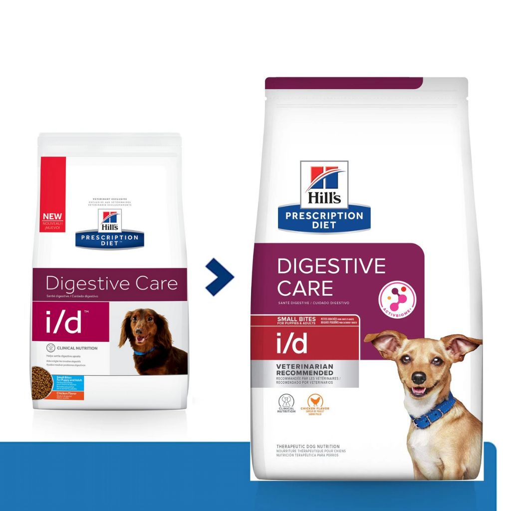 Hill's Prescription Diet - i/d Digestive Care, Small Bites - Chicken Flavor Dry Dog Food