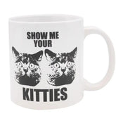 Island Dog Show Me Your Kitties Mug