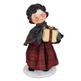 Annalee Plaid & Pine Mrs. Santa, 13"