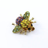 La Jungle des Gemmes Flying Bee Brooch