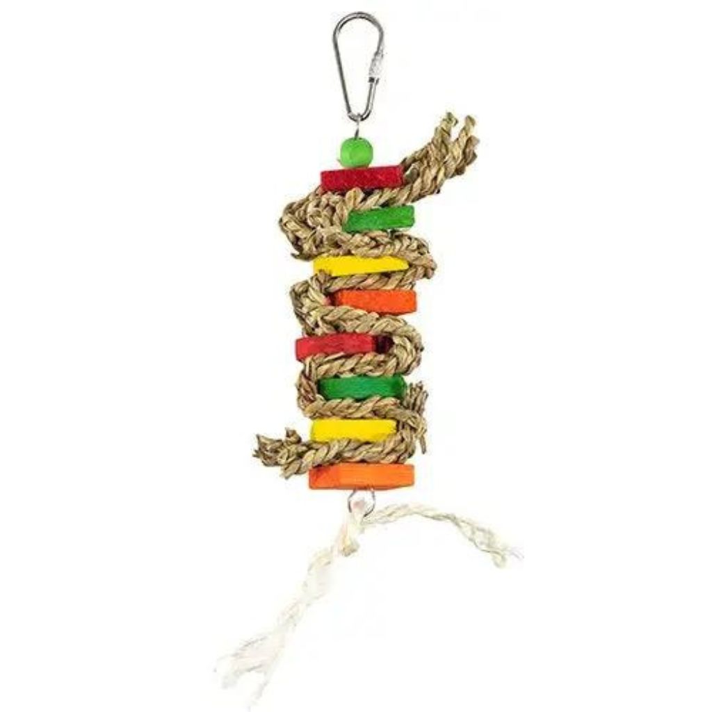 Caitec - Bird Toy Square Grass Stacks