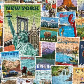 Funwares US States 1,000 Piece Puzzle