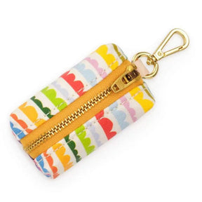 Waste Bag Dispenser - Scallop Stripe Summer