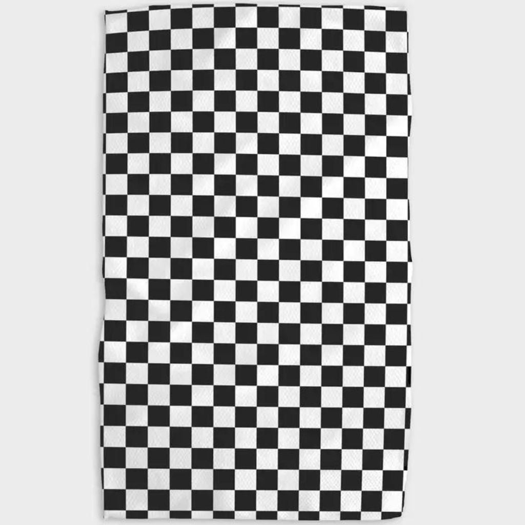 Geometry - Tea Towel Check It