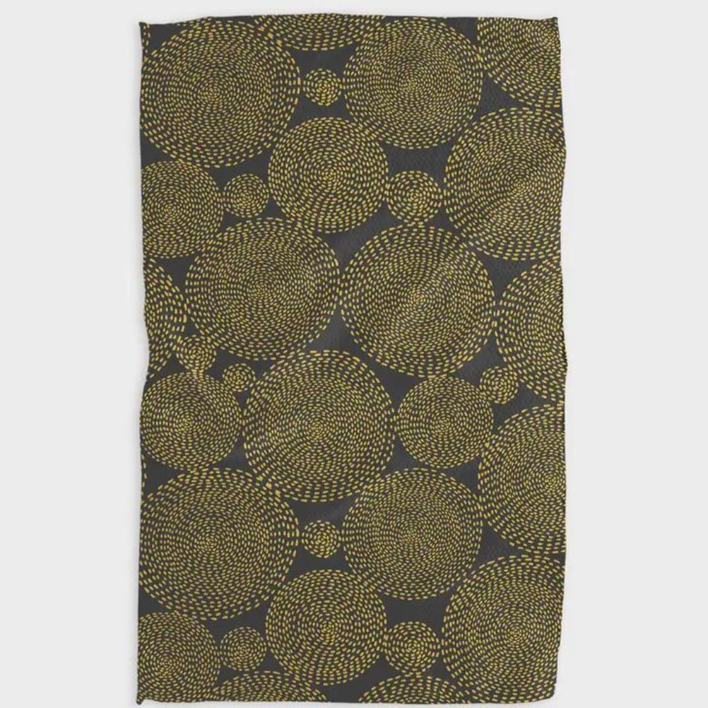 Geometry - Tea Towel Dandelions