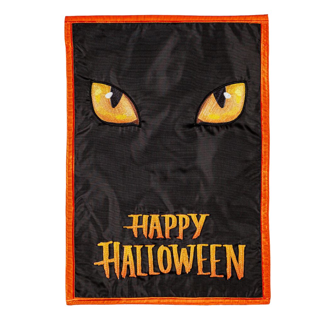 Evergreen Enterprise Flag - Halloween Eyes