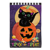 Evergreen Flag Kitten Trick or Treat