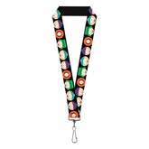 Buckle Down - South Park Boys Faces Lanyard