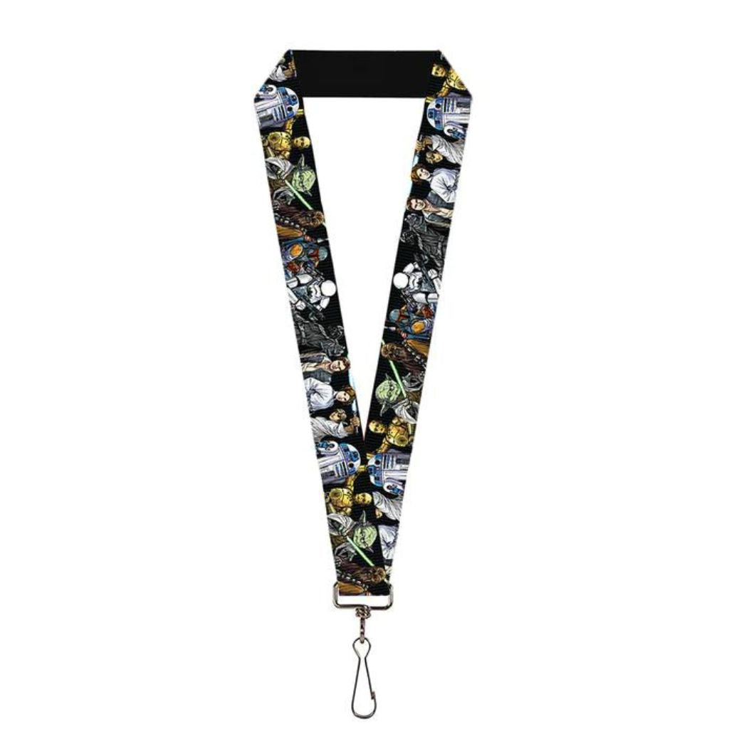 Buckle Down - Star Wars Classic Character Lanyard