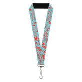 Buckle Down - Grateful Optimistic Be Kind Lanyard