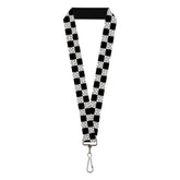 Buckle Down - Smiley Sad Face Checker Lanyard