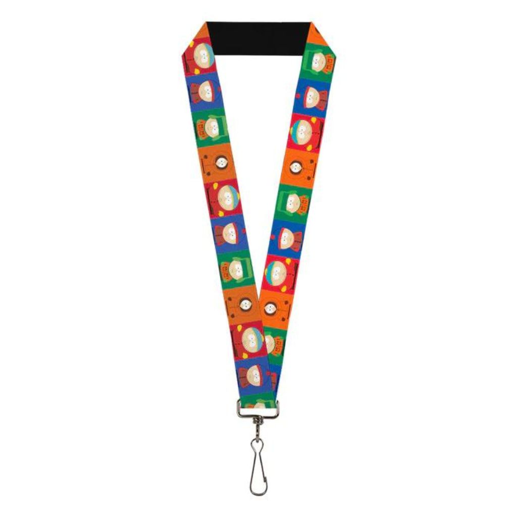 Buckle Down - South Park Boys Pose Blocks Lanyard