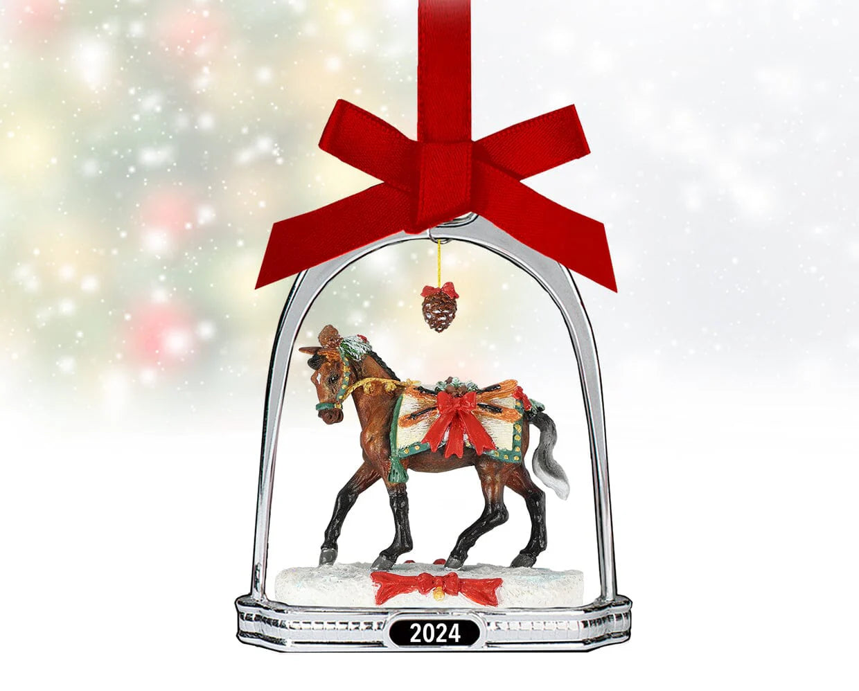 Breyer - Apres Ski Stirrup Ornament 2024