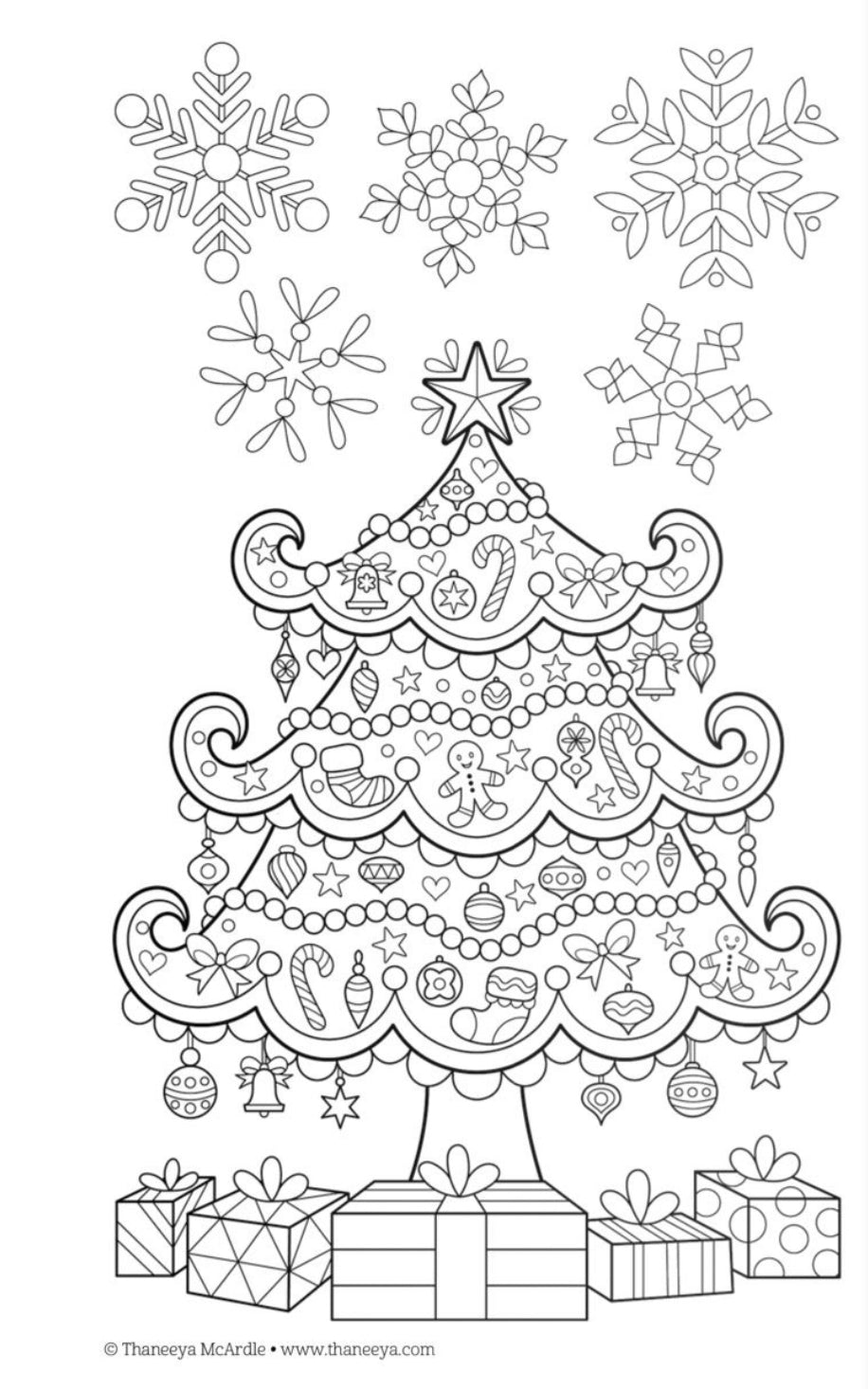 Coloring Book - Color Christmas