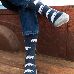 Friday Sock Co. - Men's Socks Polar Bear Mismatched