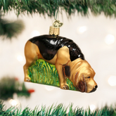 Old World Christmas - Bloodhound Ornament