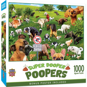 Super Dooper Poopers - 1000 Piece Jigsaw Puzzle