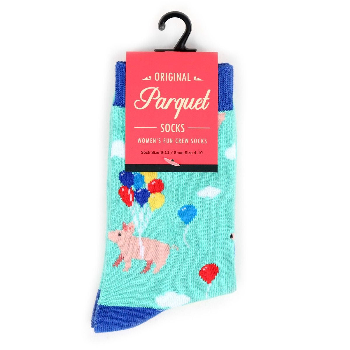 Selini New York - Women's Pigs with Balloons Socks