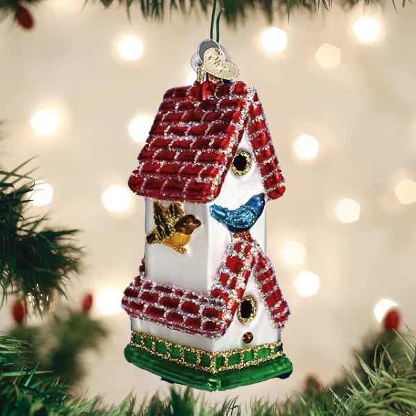 Old World Christmas - Birdhouse Ornament