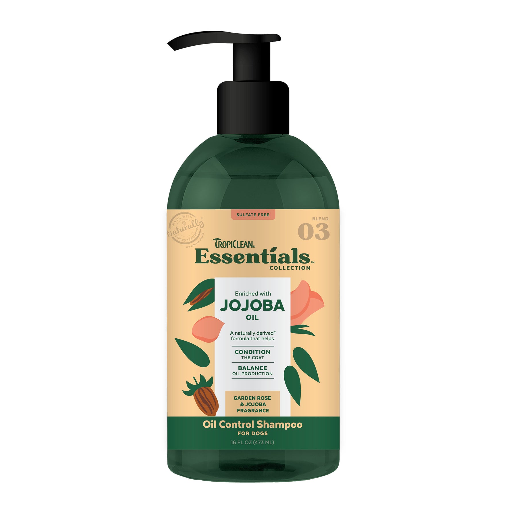 Tropiclean - Essentials Jojoba Oil Shampoo for Dog