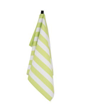 Geometry - Tea Towel Summer Bold Green