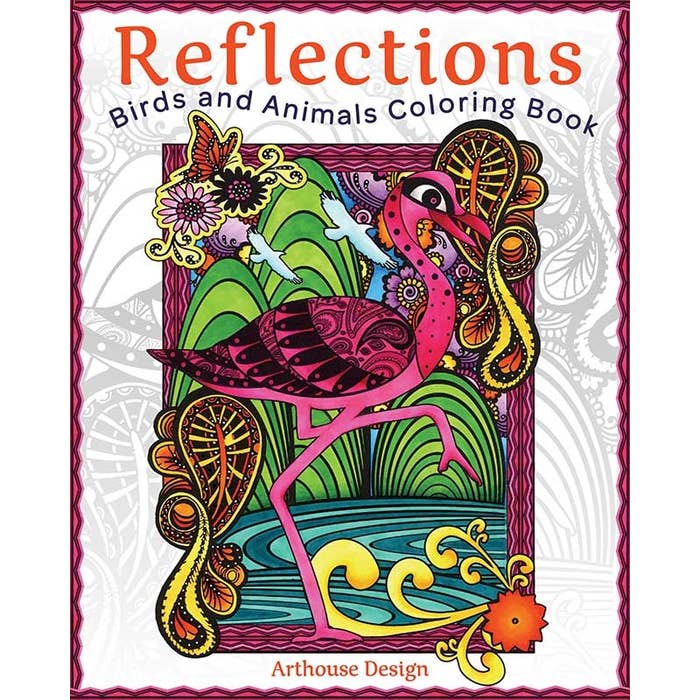 Coloring Book - Reflections Bird & Animals