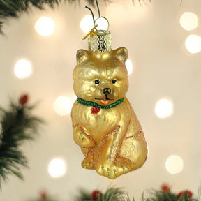 Old World Christmas - Light Cairn Terrier Ornament