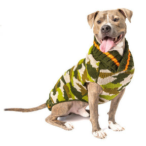 Dog Sweater Camo