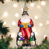 Old World Christmas - Caroling Santa Ornament