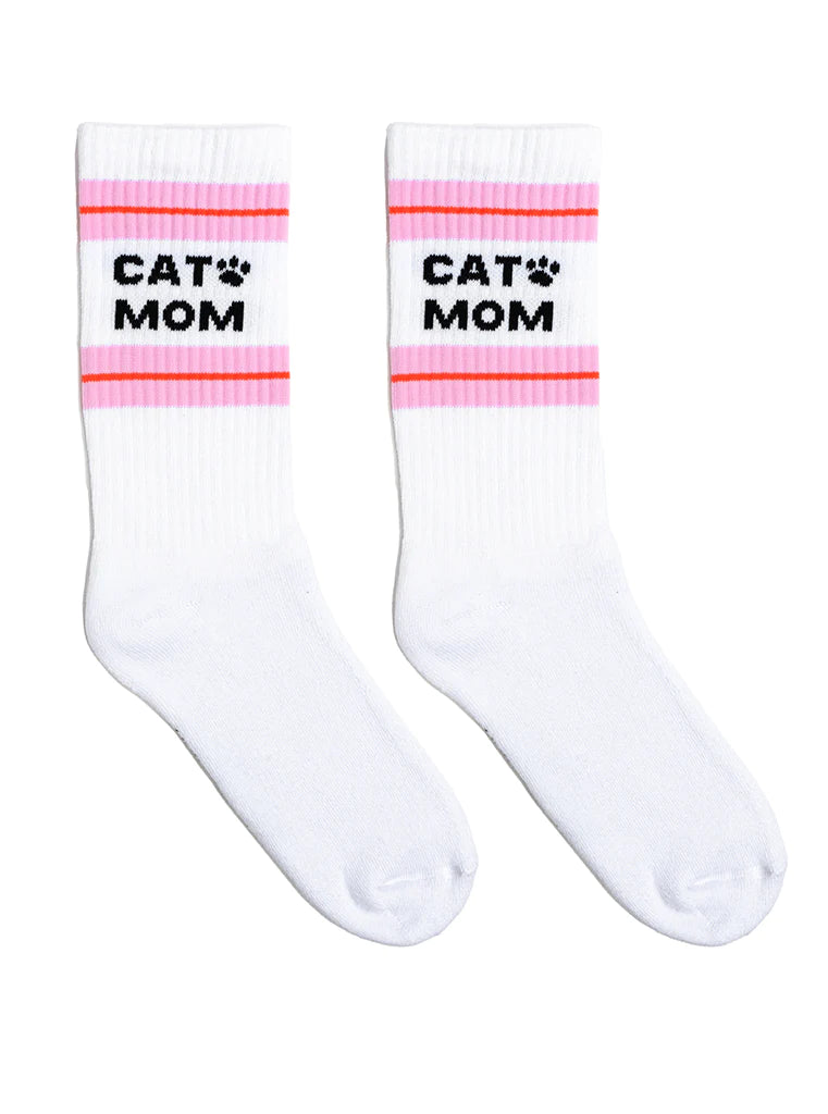 Living Royal - Socks Cat Mom Classic Crew