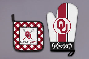 Collegiate Oven Mitt & Pot Holder