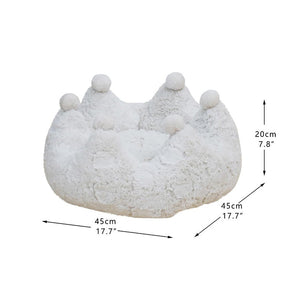 Cat Bed Crown Plush