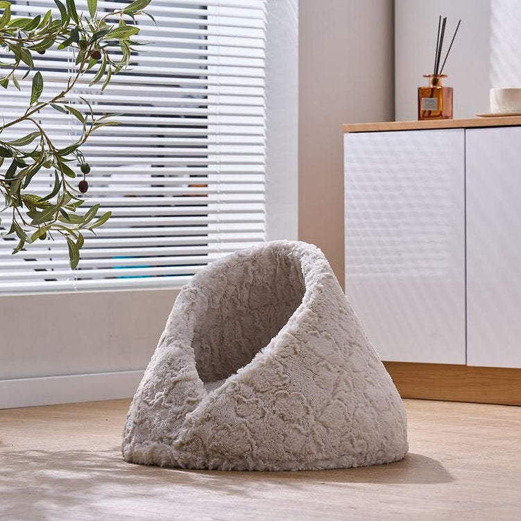 Cat Bed Rose Cradle Plush