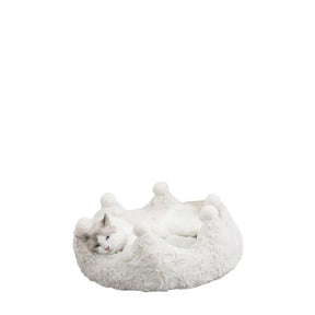 Cat Bed Crown Plush