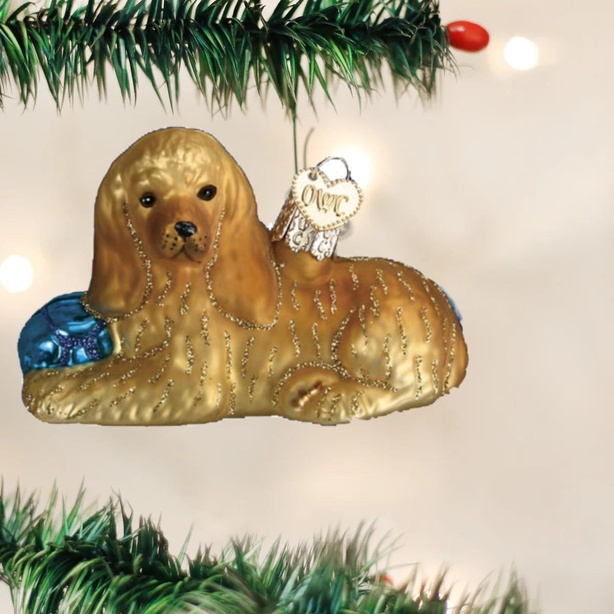 Old World Christmas - Cocker Spaniel Ornament