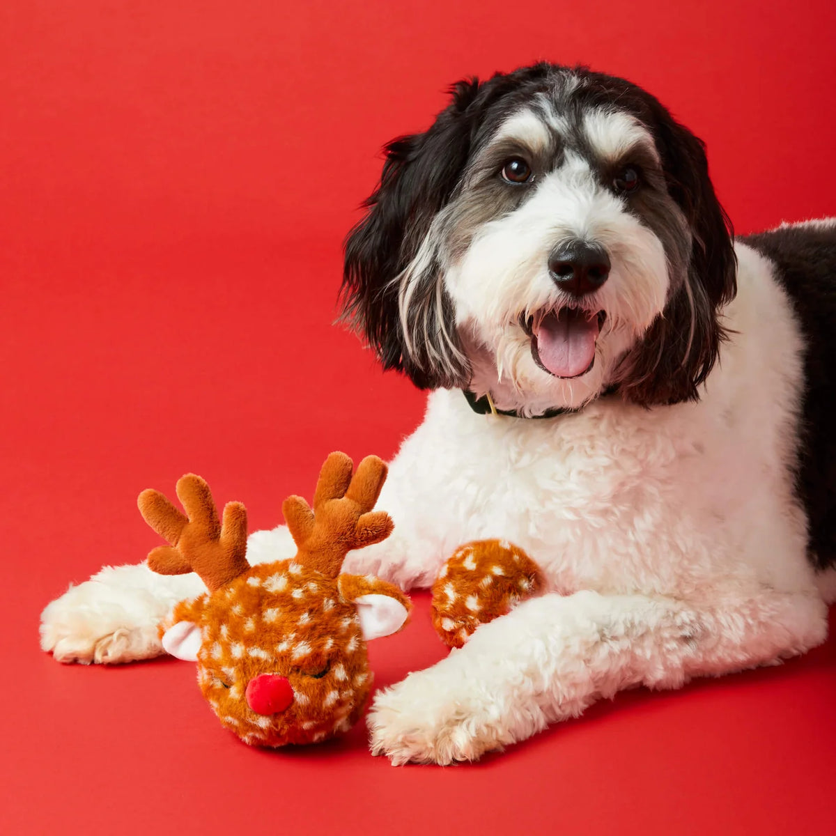 Dog Toy Reindeer Interactive Snuffle