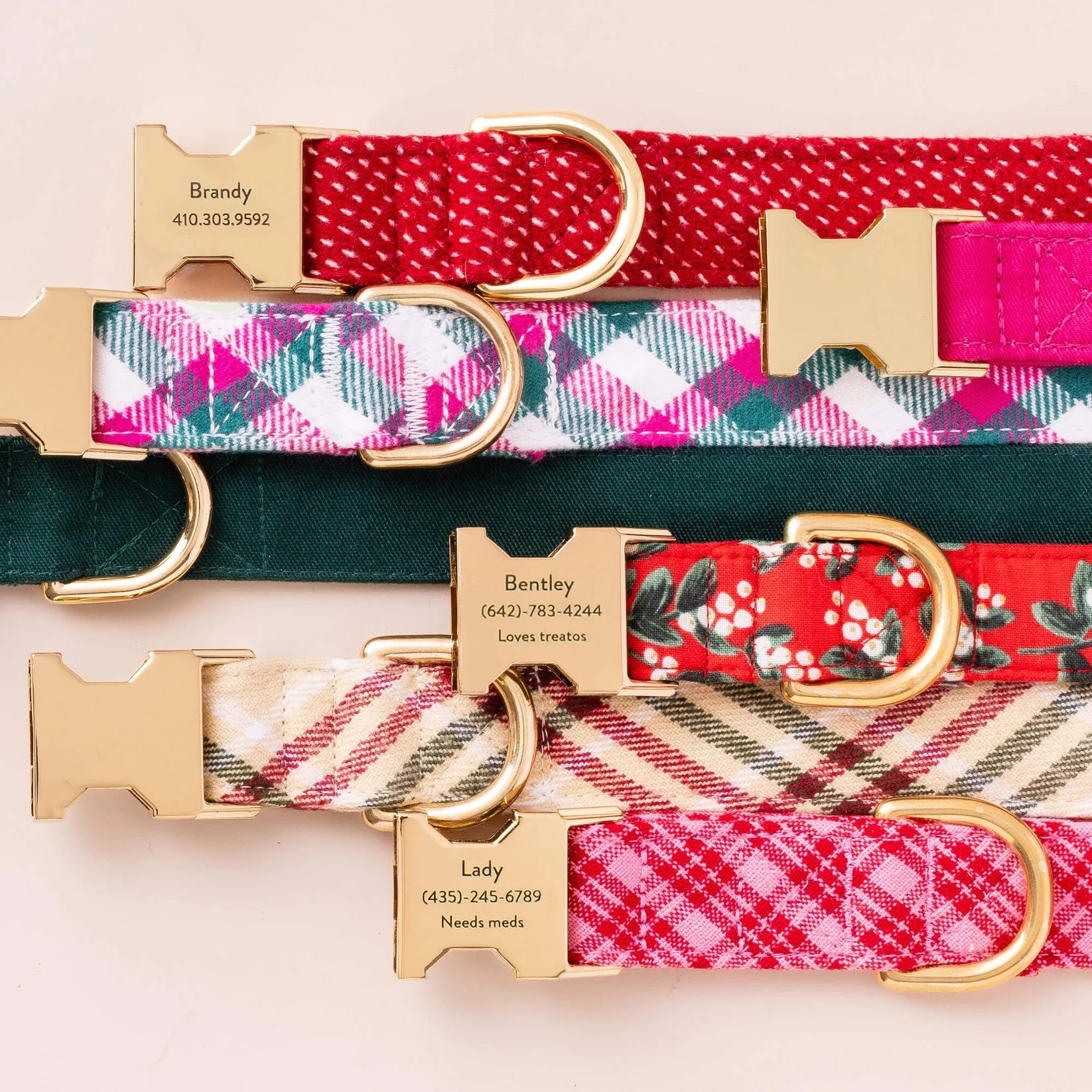 Dog Collar Katherine Plaid