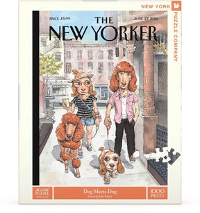 New York Puzzle Co. -  Dog Meets Dog