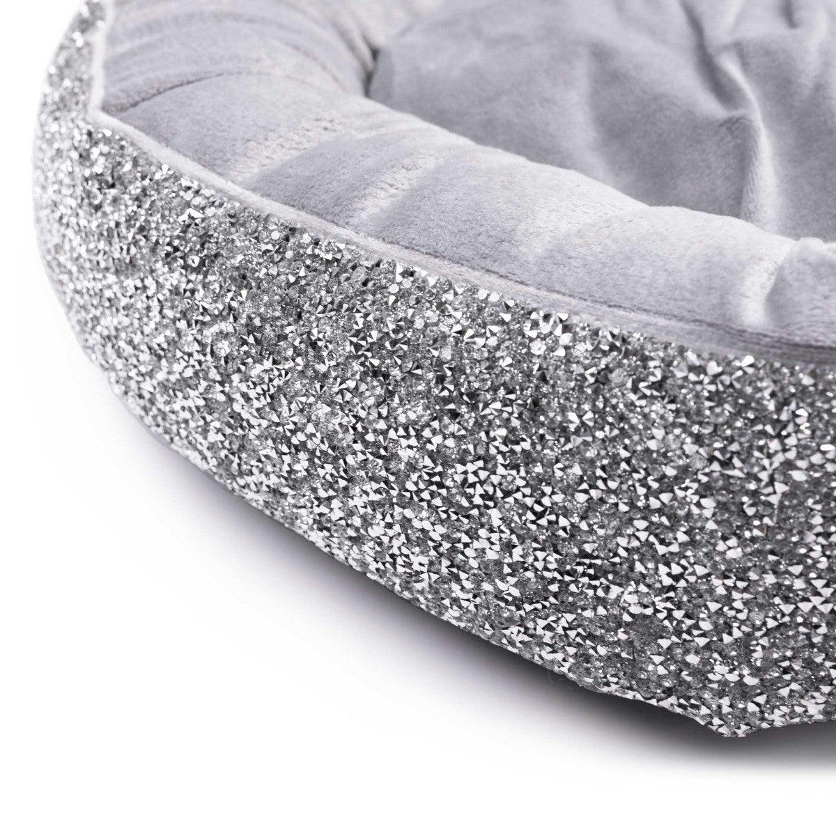 Pet Bed Round Velvet Fabric