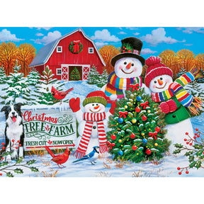 Puzzle Season's Greetings 500 Piece 4 Pack