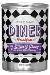 Fromm - Diner Breakfast Betty's Biscuits & Gravy Dog Food Can