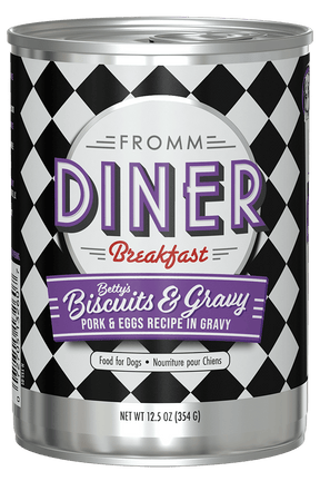 Fromm - Diner Breakfast Betty's Biscuits & Gravy Dog Food Can